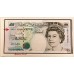 GREAT BRITAIN UK 1993 . FIVE 5 POUNDS BANKNOTE . ERROR . MISSING SERIAL TOP LEFT